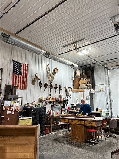 Making the new look old - Woodshop News